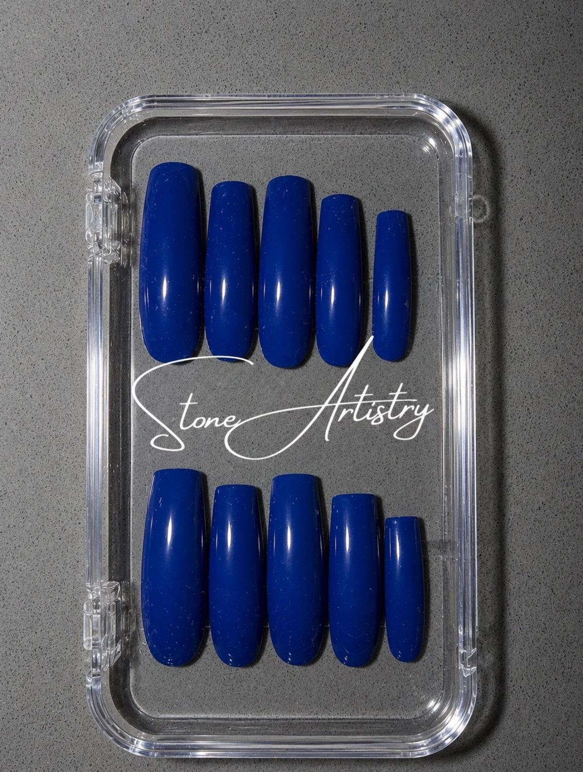 90s Fine Curved Press Ons